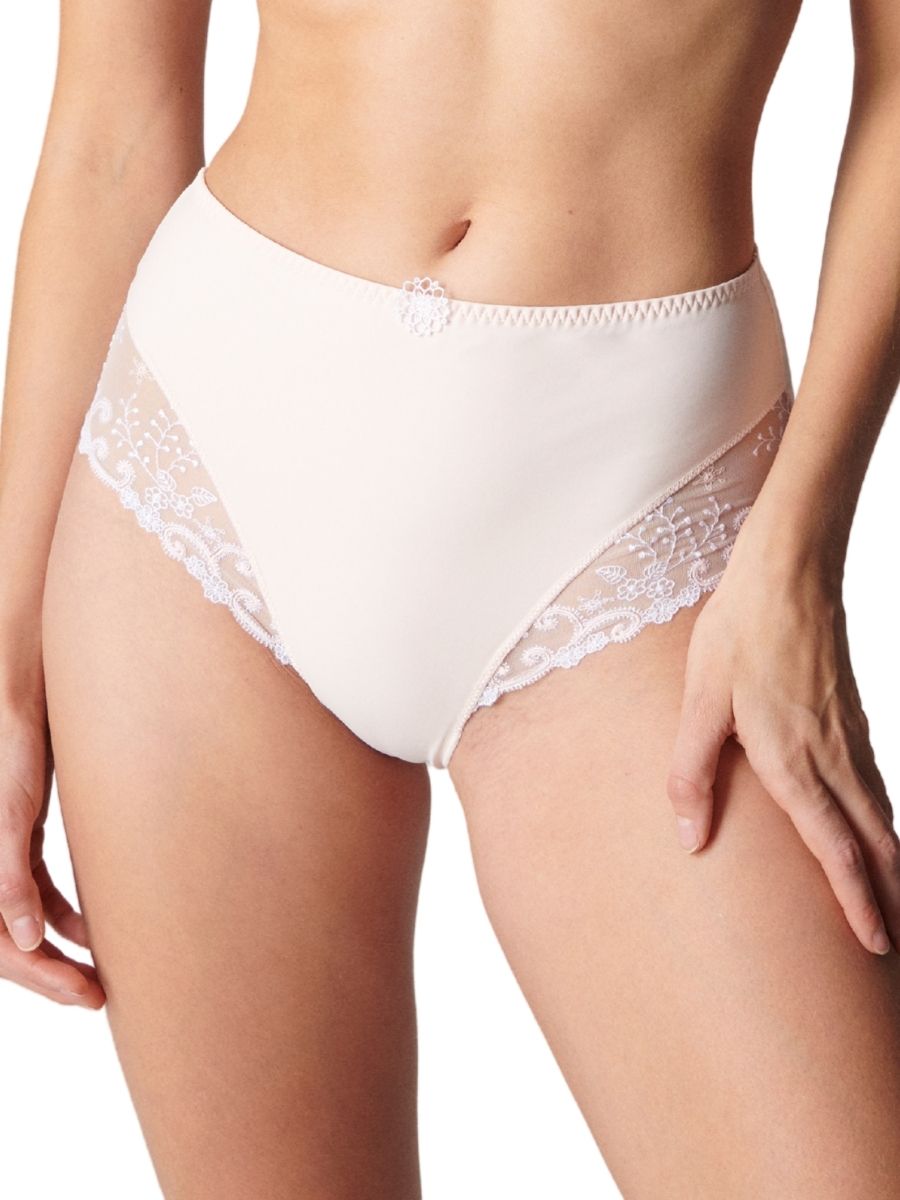 Simone Pérèle Délice Deep Brief Embroidered High Waist Lined Knickers Luxury
