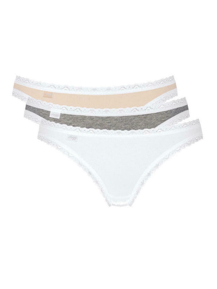 Sloggi Tanga Calzoncillos Bragas 24/7 Fin de Semana 3 PACK 95% Algodón Multipack Lencería - Imagen 55 de 67