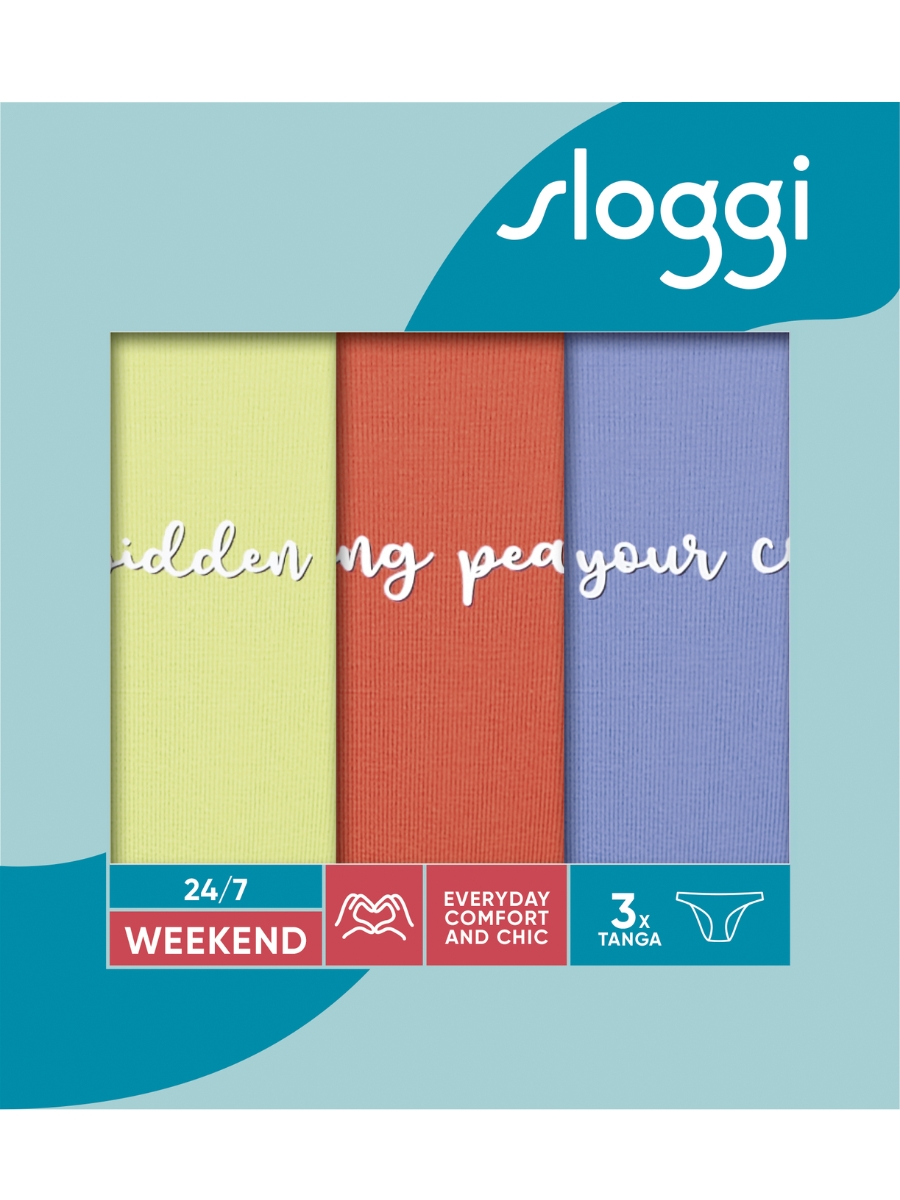 Sloggi Tanga Calzoncillos Bragas 24/7 Fin de Semana 3 PACK 95% Algodón Multipack Lencería - Imagen 31 de 67
