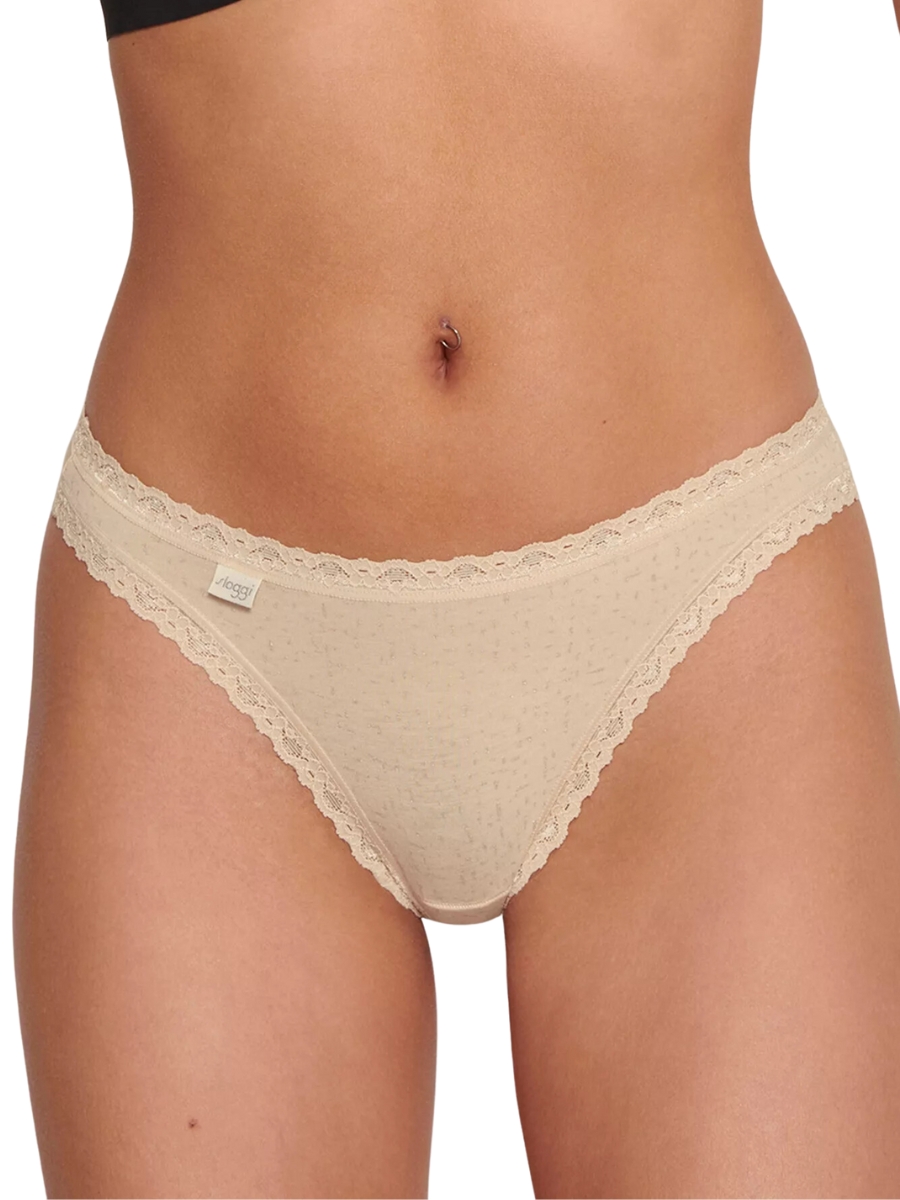 Sloggi Brazilian Briefs Knickers 24/7 Weekend 3 PACK 95% Cotton Multipack - Imagen 37 de 43