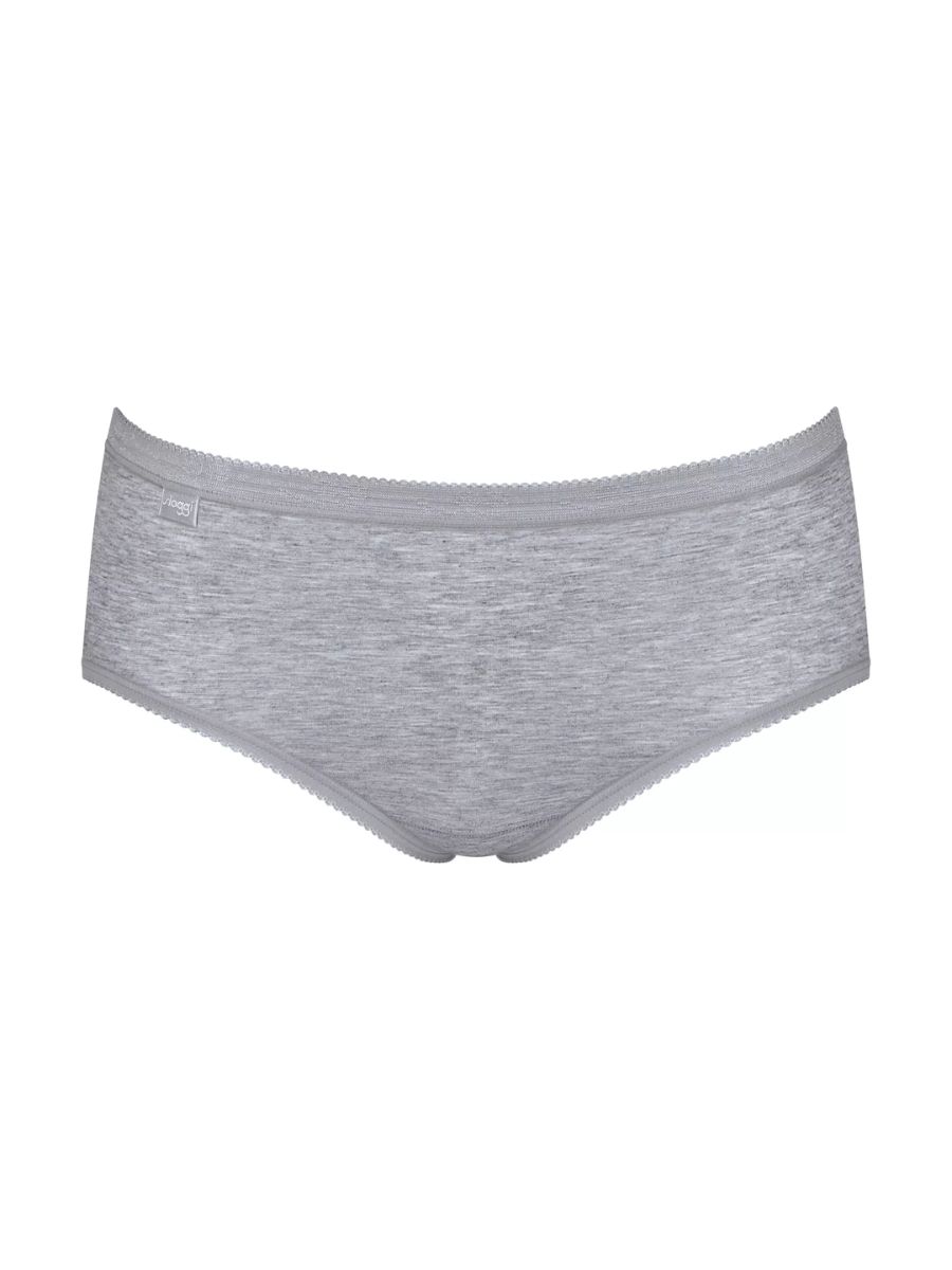 Sloggi MIDI Briefs Knickers Basic+ 4 Pack 95% Cotton Lingerie Mid Rise - Picture 11 of 32