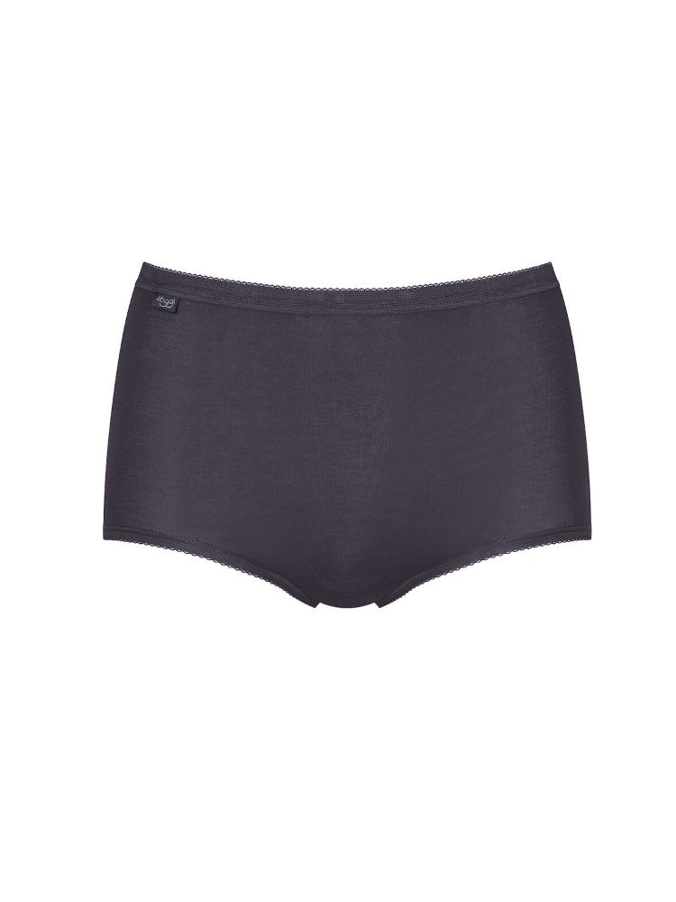 Sloggi Maxi Briefs Knickers Basic+ Brief 3 Pack 95% Cotton High Rise ...