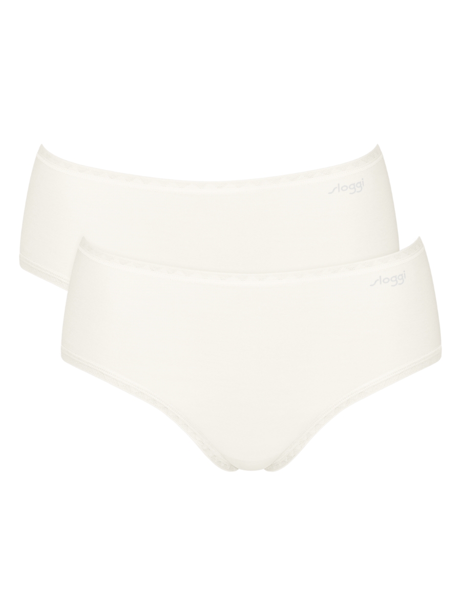Sloggi Midi Slips Slips GO 2er Pack Bio Cotton Rich Slip Dessous - Bild 33 von 34