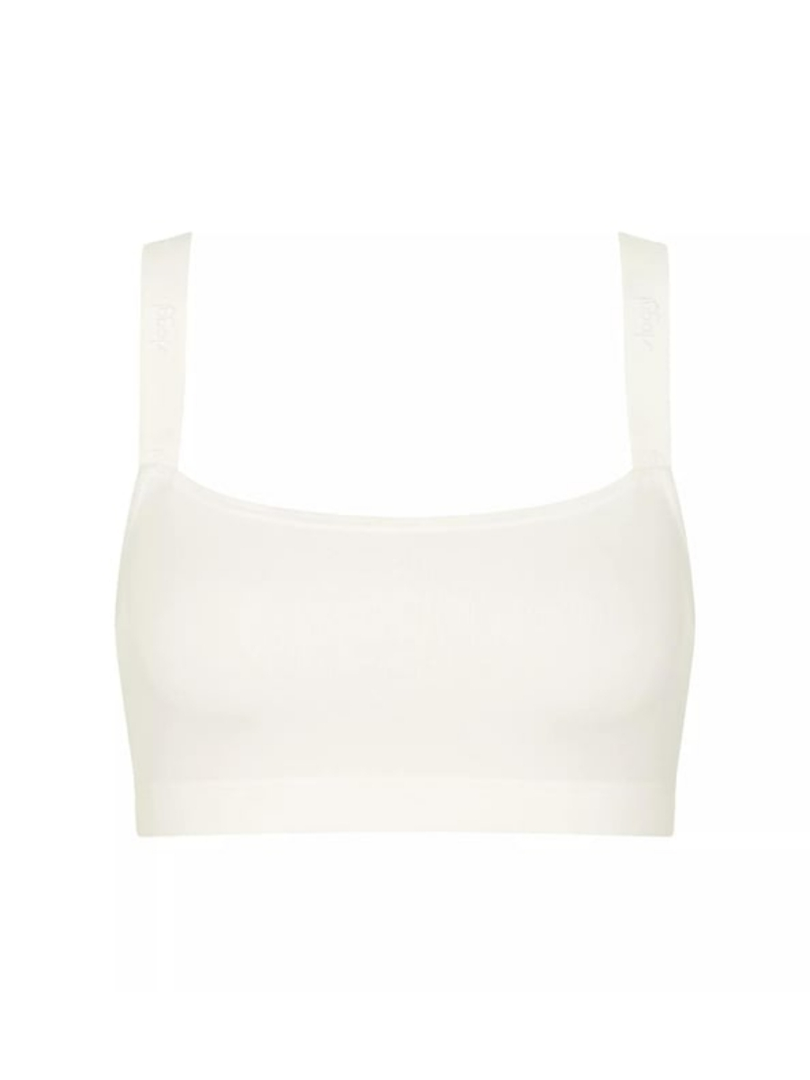 Sujetador Sloggi Bralette Top GO Informal Copa Suave Sin Cable Algodón Orgánico Top Lencería - Imagen 12 de 13
