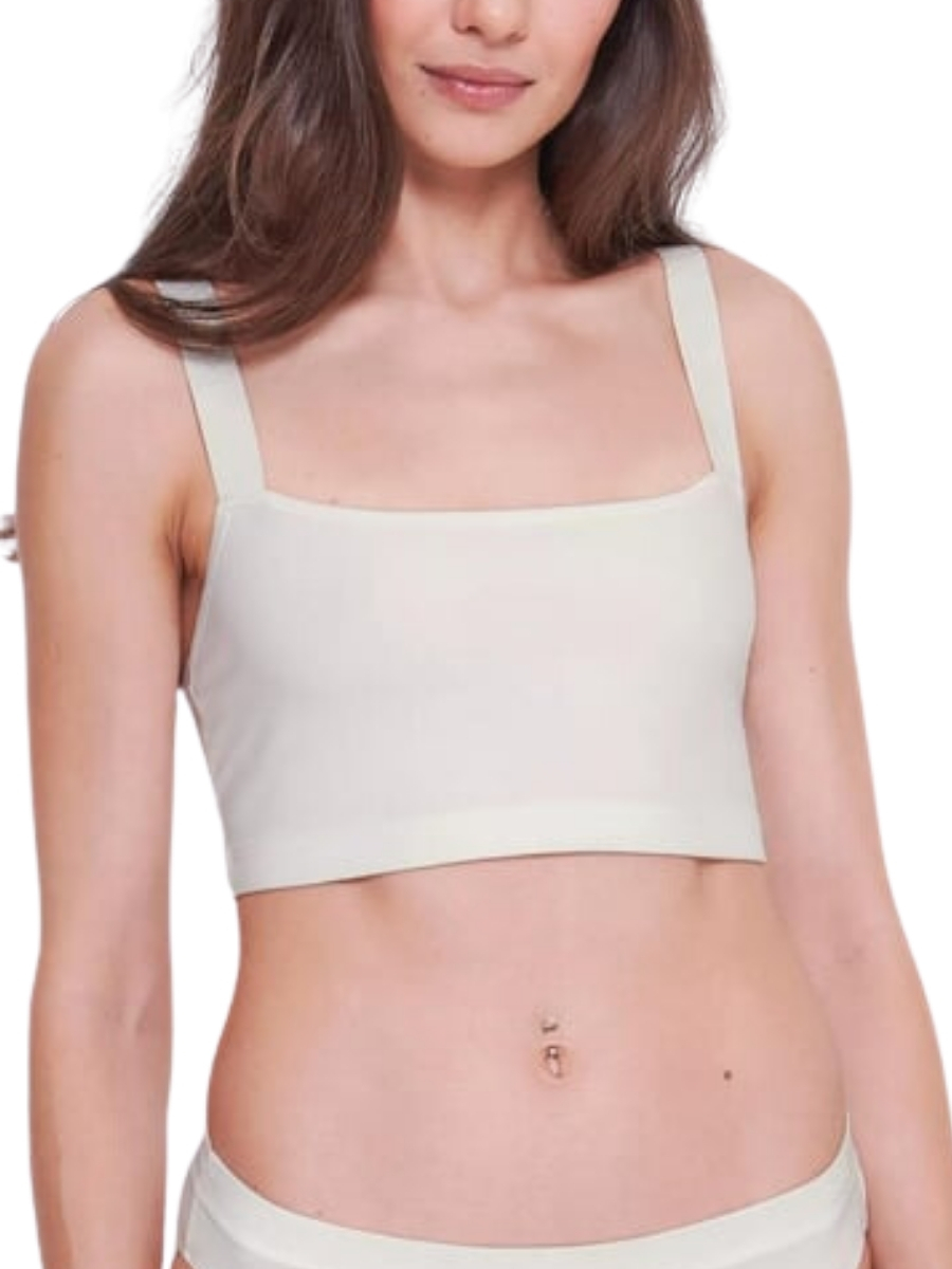 Sujetador Sloggi Bralette Top GO Informal Copa Suave Sin Cable Algodón Orgánico Top Lencería - Imagen 8 de 13