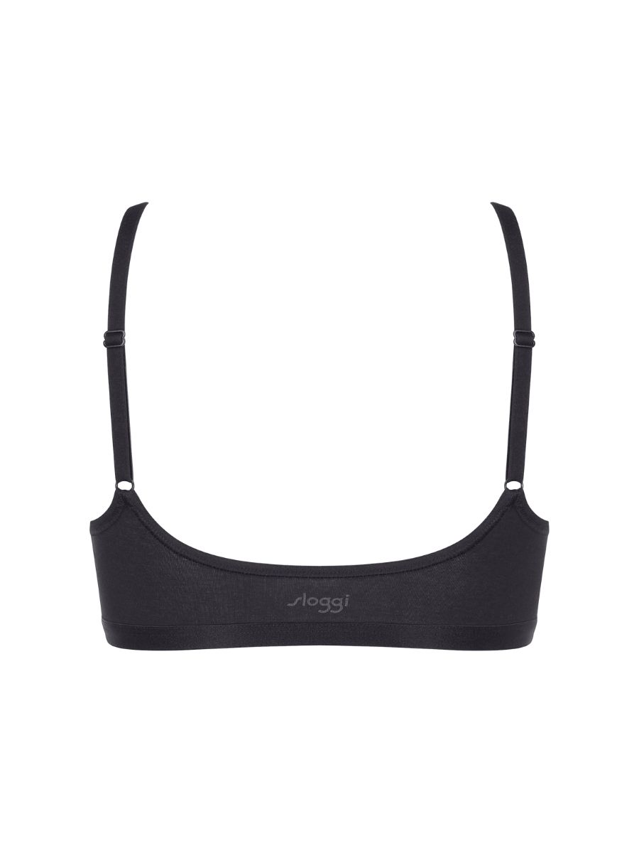 Sloggi GO Daily Cotton Top Non-Wired Pullover Bralette Underwear Lingerie - Picture 6 of 19