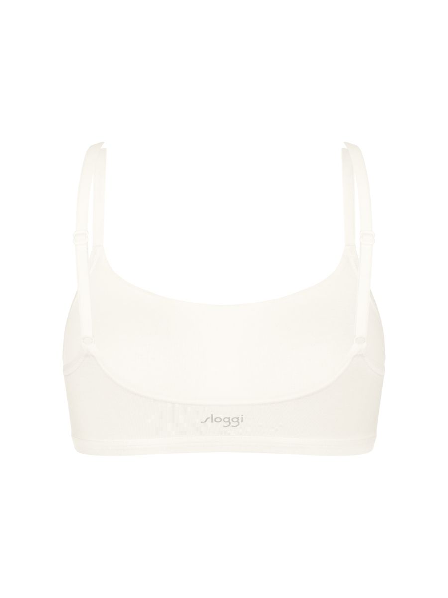 Sloggi GO Daily Cotton Top Non-Wired Pullover Bralette Underwear Lingerie - Picture 18 of 19