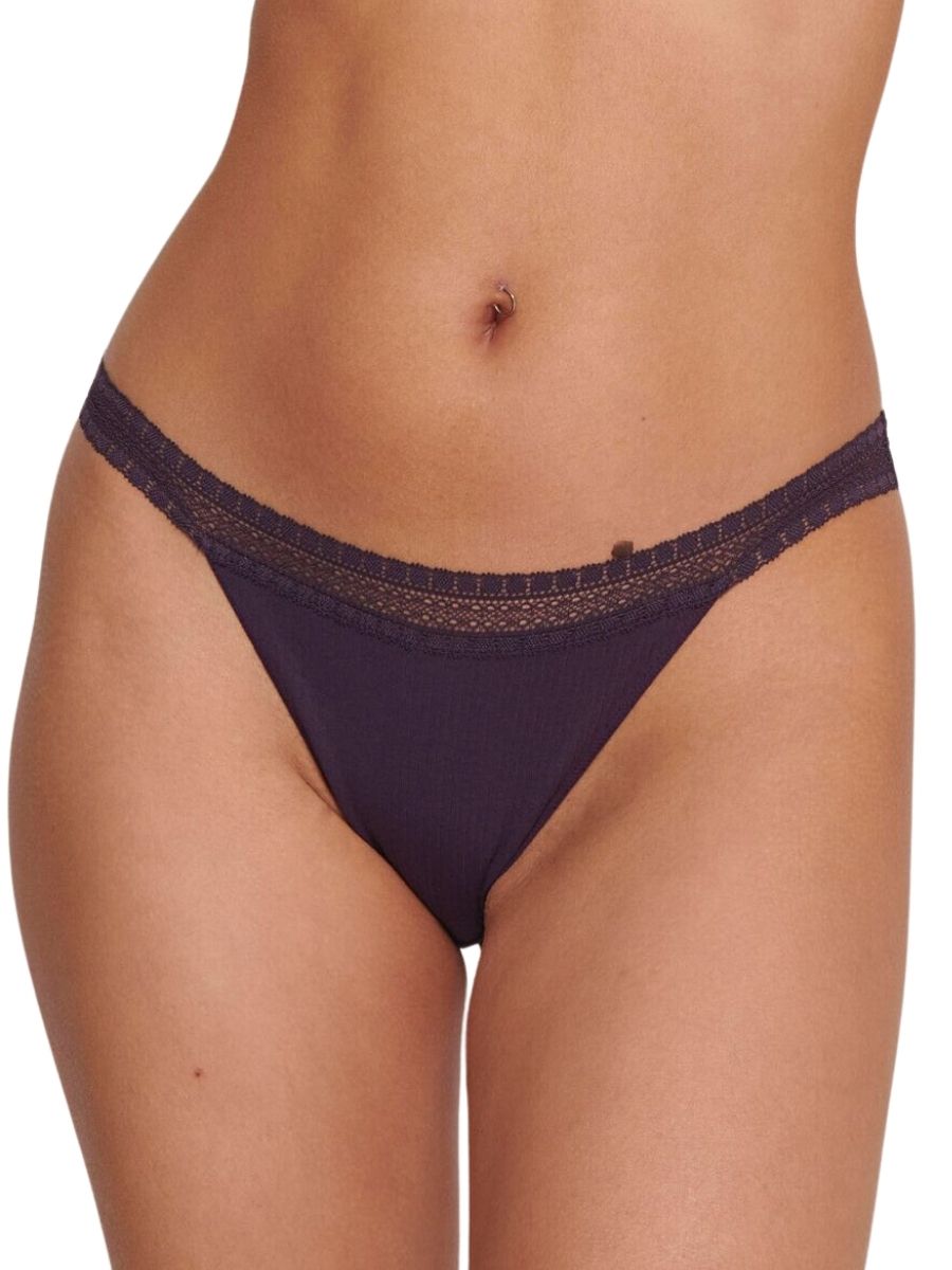 Paquete de 2 calzoncillos Sloggi Tanga GO acanalados C2P tiro medio forrados bragas lencería - Imagen 10 de 28
