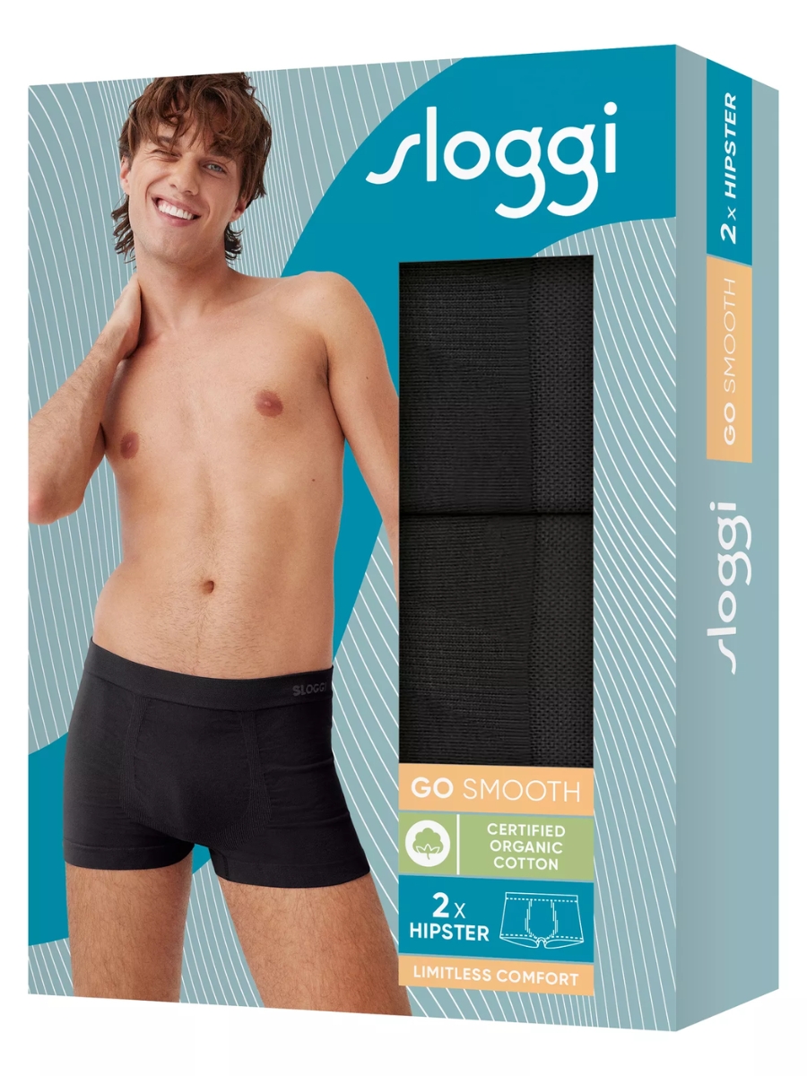 Sloggi Men GO Smooth Hipster C2P Cotton Mens Underwear Multipack Underpants - Picture 8 of 16