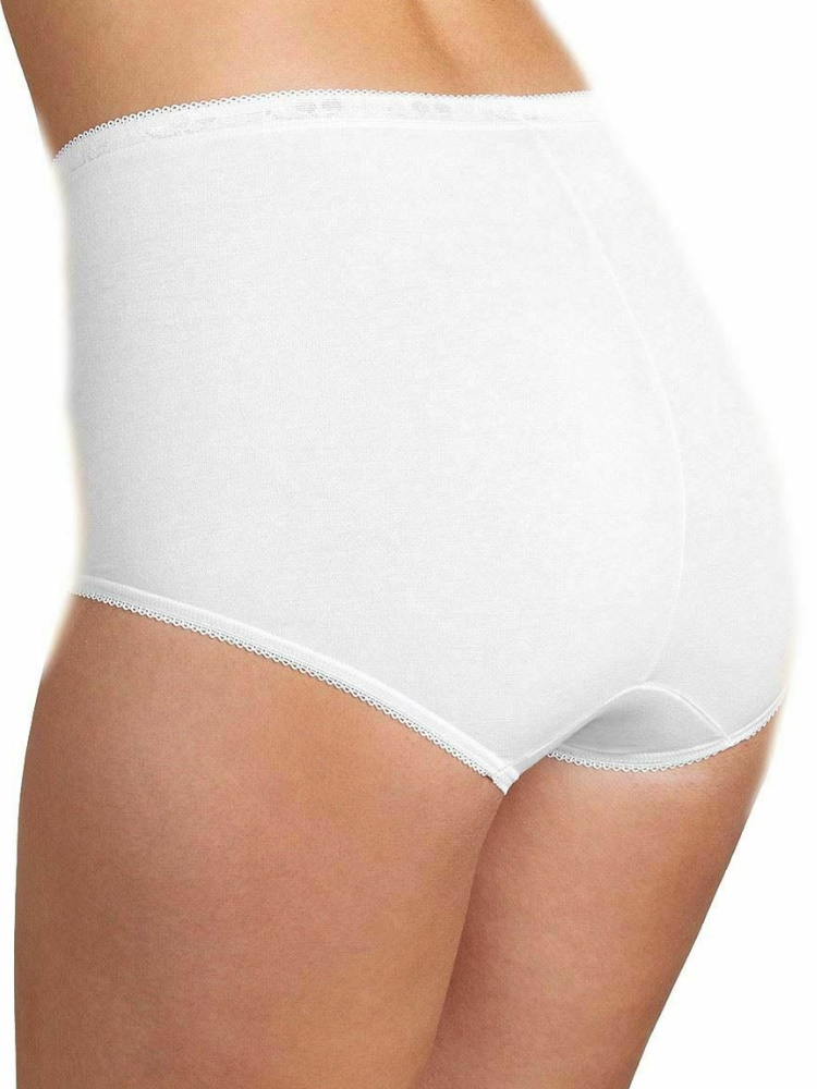 Sloggi Maxi Figi Majtki Basic+ Bawełna Wysoki stan 2-pak 96% Figi damskie - Zdjęcie 11 z 12