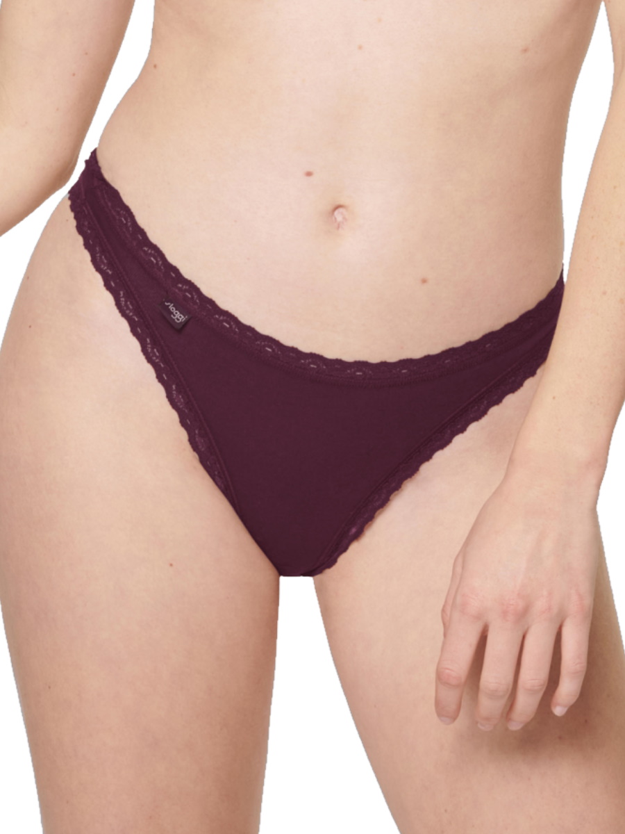 Sloggi Brazilian Briefs Knickers 24/7 Weekend 3 PACK 95% Cotton Multipack - Imagen 23 de 43