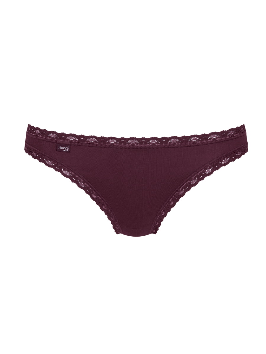 Sloggi Brazilian Briefs Knickers 24/7 Weekend 3 PACK 95% Cotton Multipack - Imagen 26 de 43