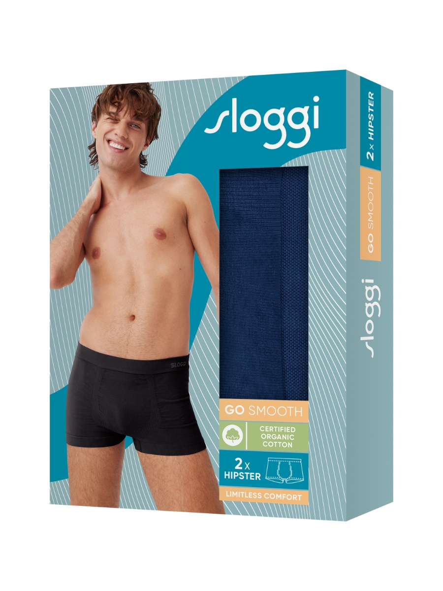 Sloggi Men GO Smooth Hipster C2P Cotton Mens Underwear Multipack Underpants - Picture 15 of 16