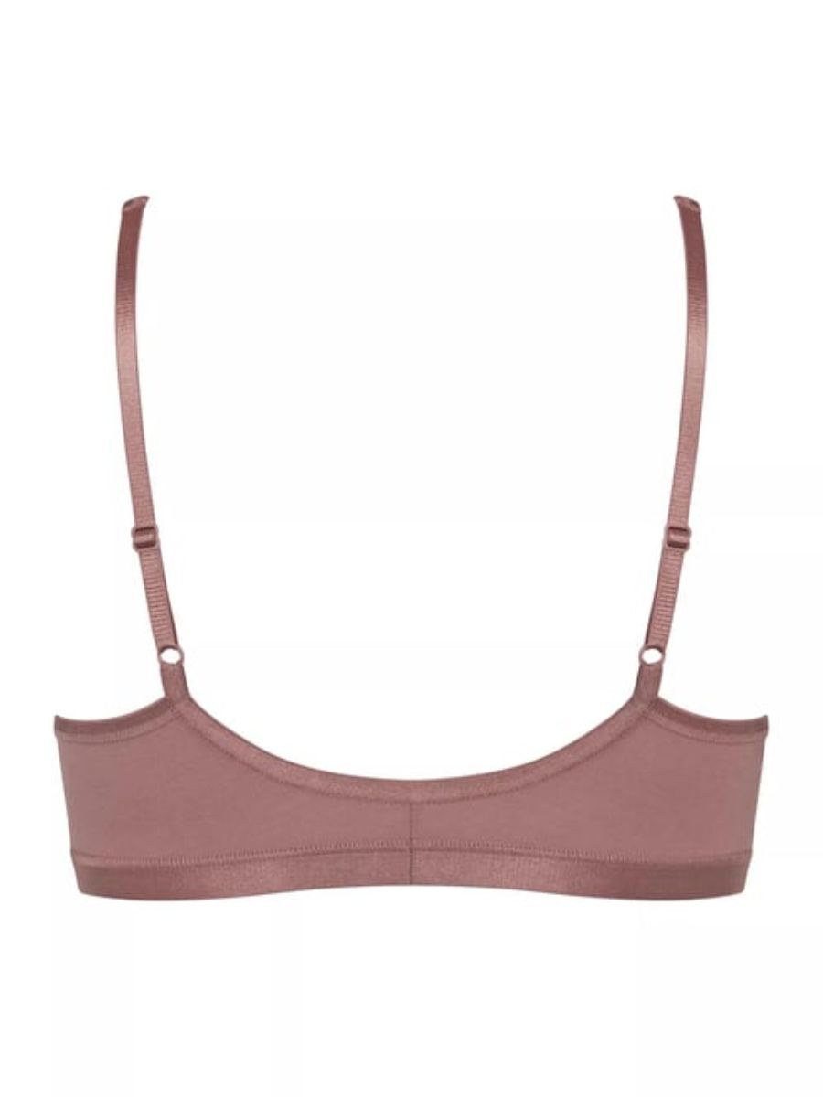 Sloggi Bralette Romance Soft Cup Bra Non Wired Cotton Stretch Top Lingerie - Picture 12 of 16