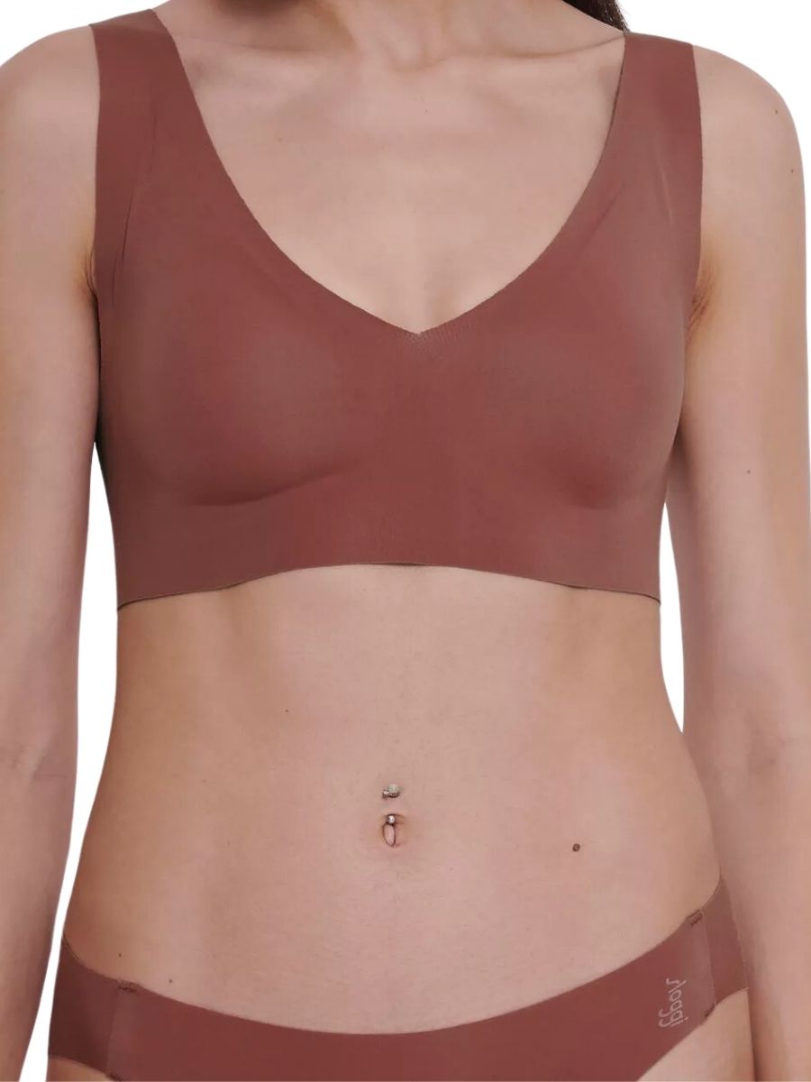 Sloggi ZERO Feel Bralette Non Wired Soft Cup Pullover Bra Seamless Lingerie - Picture 14 of 47