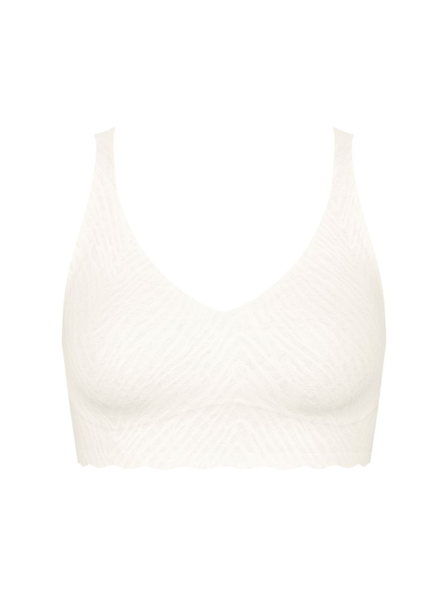 Sloggi ZERO Feel Bliss Bralette Bezfiszbinowy Miękka miseczka Sweter Biustonosz Bezszwowy - Zdjęcie 33 z 34