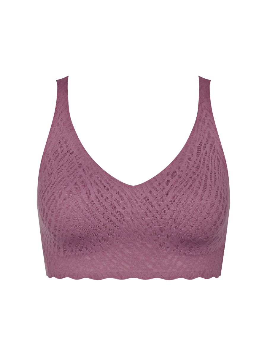 Sloggi ZERO Feel Bliss Bralette Bezfiszbinowy Miękka miseczka Sweter Biustonosz Bezszwowy - Zdjęcie 19 z 34