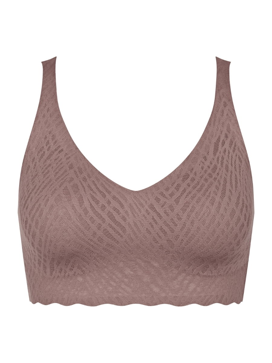 Sloggi ZERO Feel Bliss Bralette Bezfiszbinowy Miękka miseczka Sweter Biustonosz Bezszwowy - Zdjęcie 14 z 34