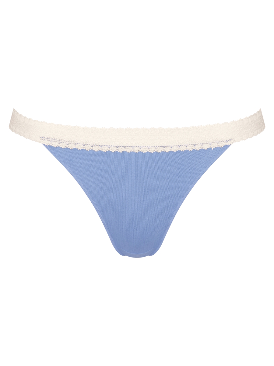 Paquete de 2 calzoncillos Sloggi Tanga GO acanalados C2P tiro medio forrados bragas lencería - Imagen 26 de 28