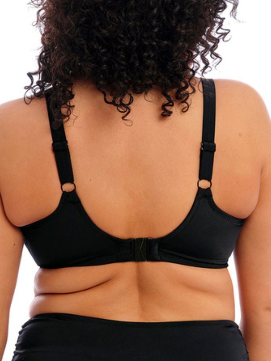 Elomi Plain Sailing Plunge Bikini Top Underwired Fully Lined Swim Top Swimwear - Picture 3 of 19