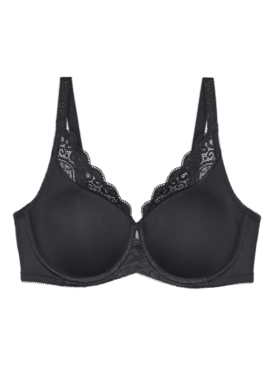 Triumph Amourette Bra W01 Underwired Minimizer Bras High Apex Lace Lingerie - Zdjęcie 6 z 16