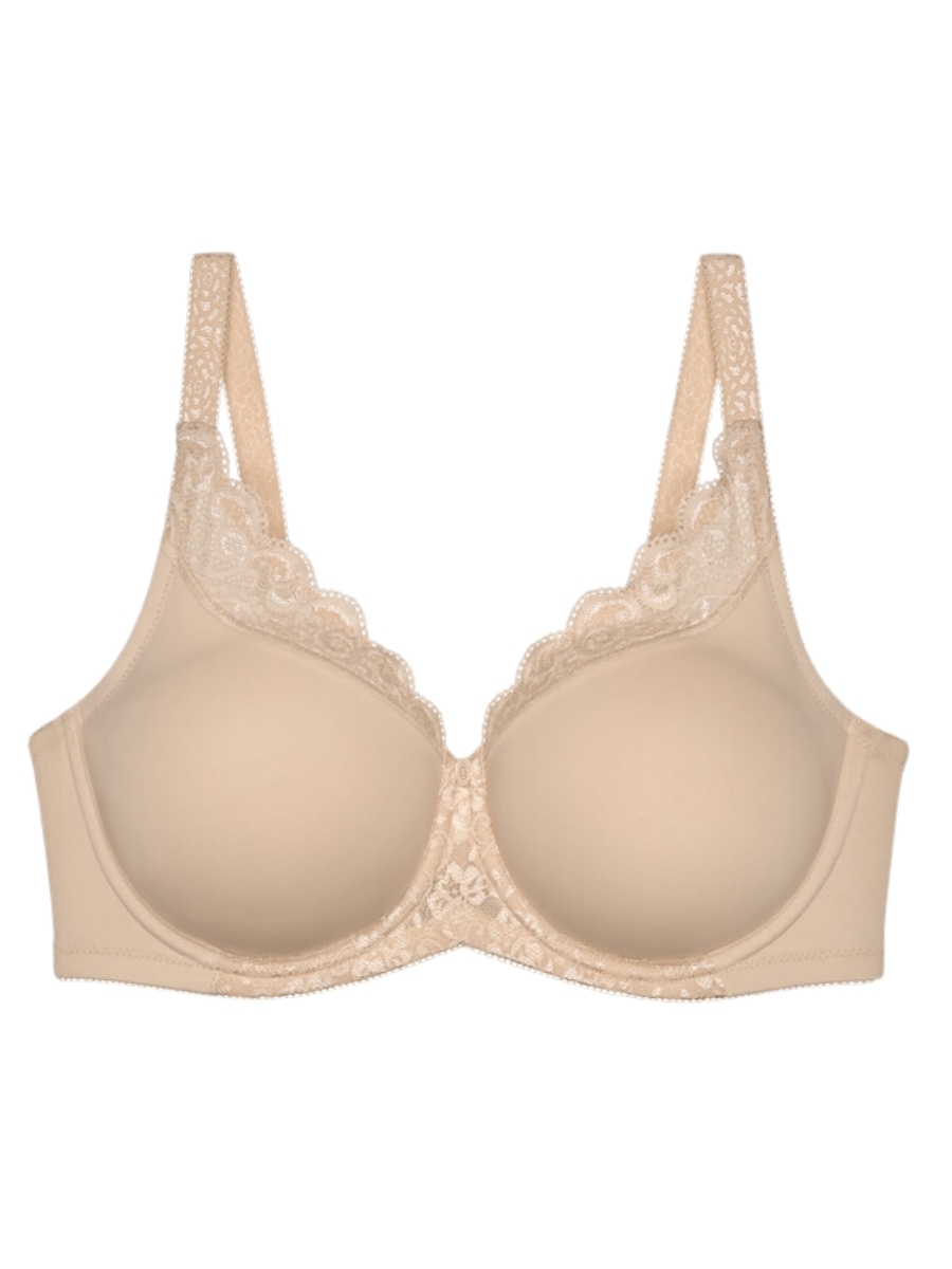 Triumph Amourette Bra W01 Underwired Minimizer Bras High Apex Lace Lingerie - Zdjęcie 11 z 16