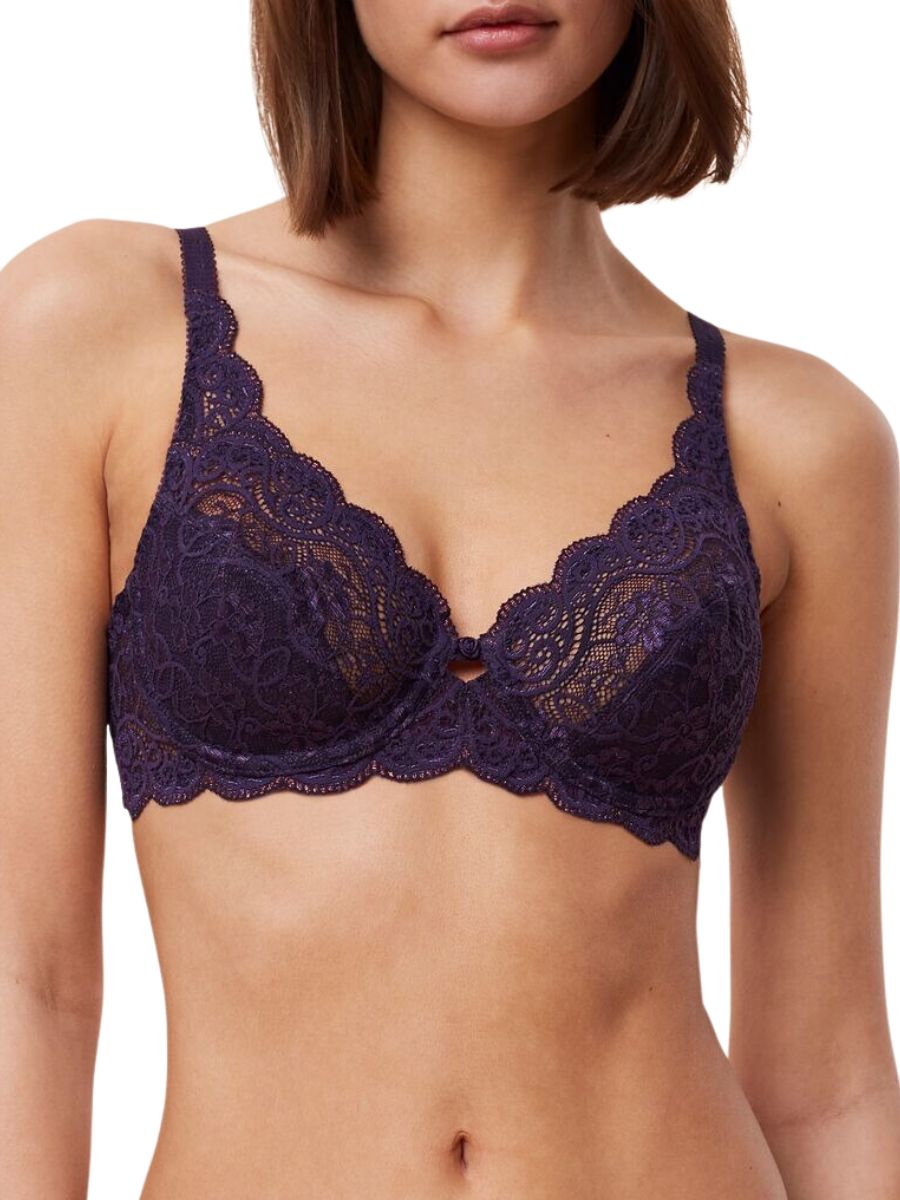 Triumph Amourette Underwired Bra 300 W X Full Cup Non Padded Lace Bras Lingerie - Picture 20 of 35