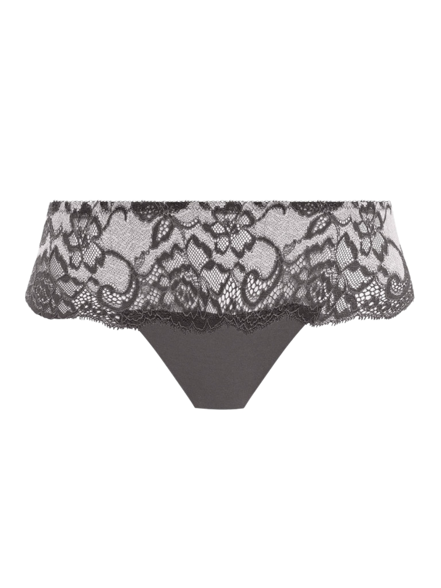 Calzoncillos Wacoal Florilege Tanga tiro bajo calzoncillo algodón sin VPL bragas lencería - Imagen 12 de 18