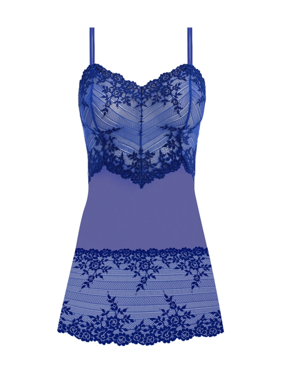 Wacoal Embrace Lace Chemise Semi Sheer Lightweight Nightdress Lingerie Nightwear - Picture 9 of 36