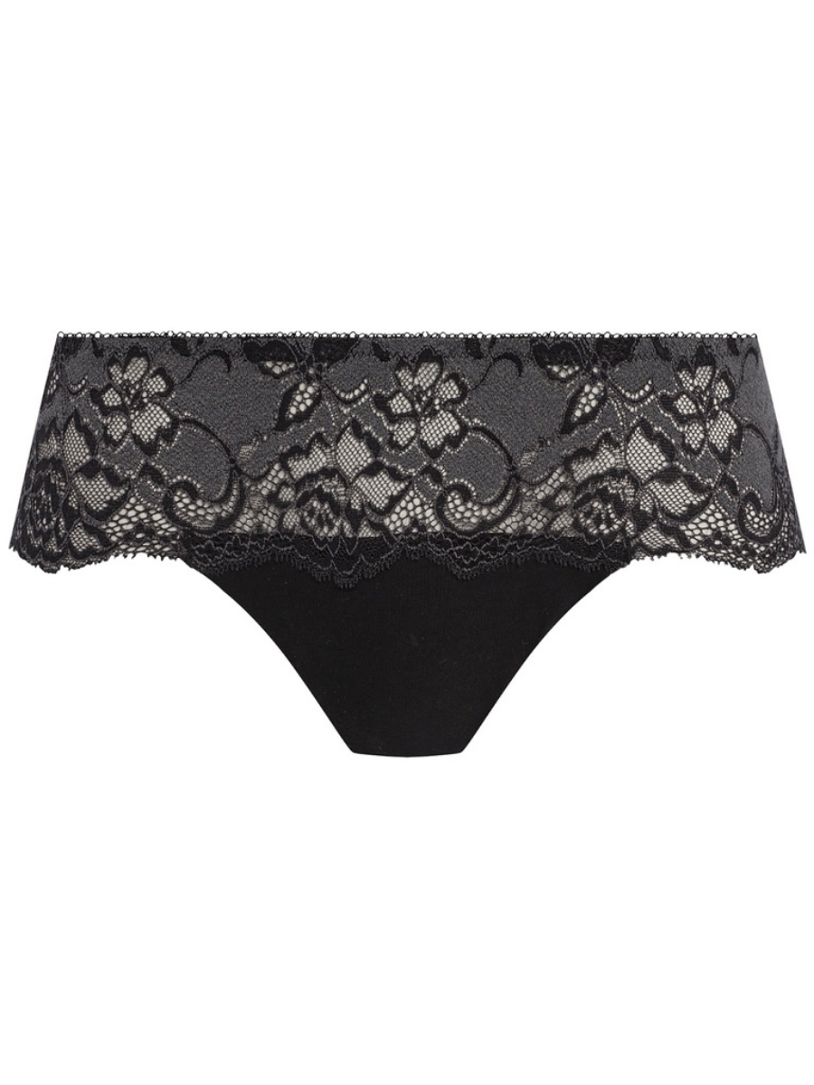 Calzoncillos Wacoal Florilege Tanga tiro bajo calzoncillo algodón sin VPL bragas lencería - Imagen 7 de 18