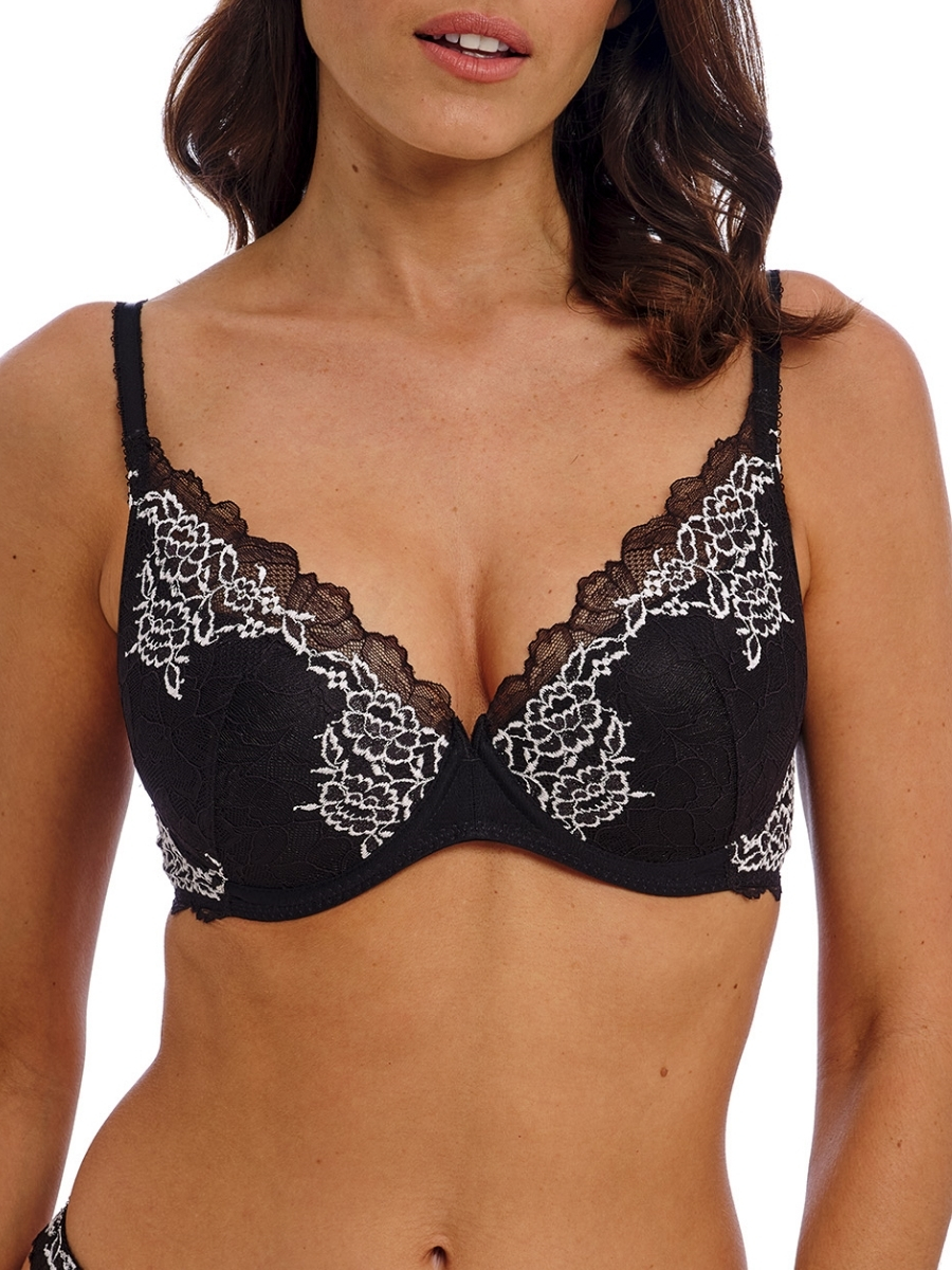 Reggiseno Wacoal pizzo perfetto tuffo reggiseni push up ferretto imbottito lingerie - Foto 2 di 19