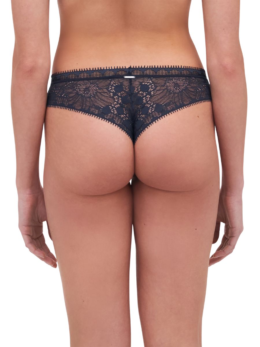 Chantelle Día a Noche Calzoncillos Tanga Calzoncillos Bragas Tiro Medio Encaje Tanga Lencería - Imagen 9 de 20