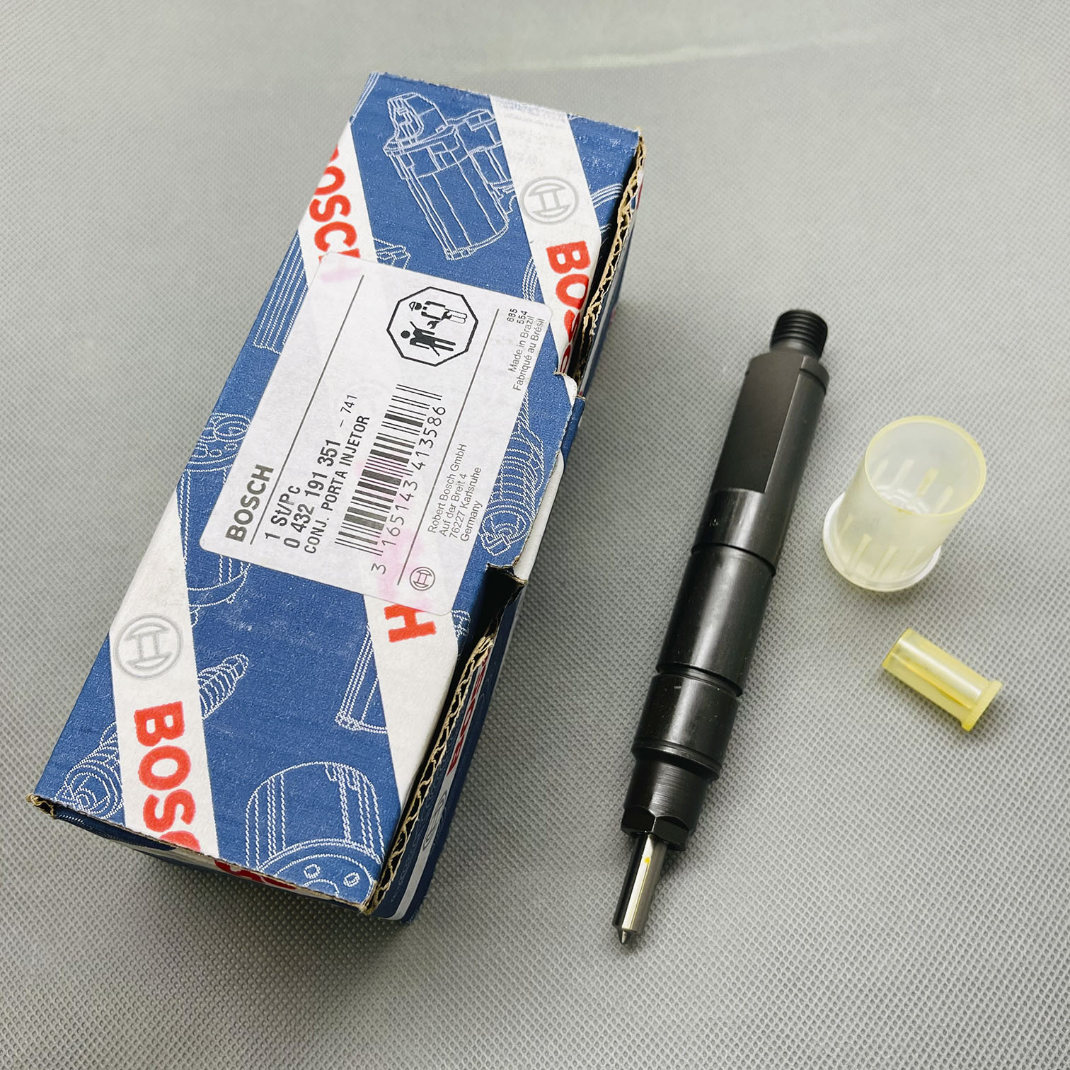 For NEW HOLLAND TM TM1 Bosch Genuine DIESEL Injector Nozzle and
