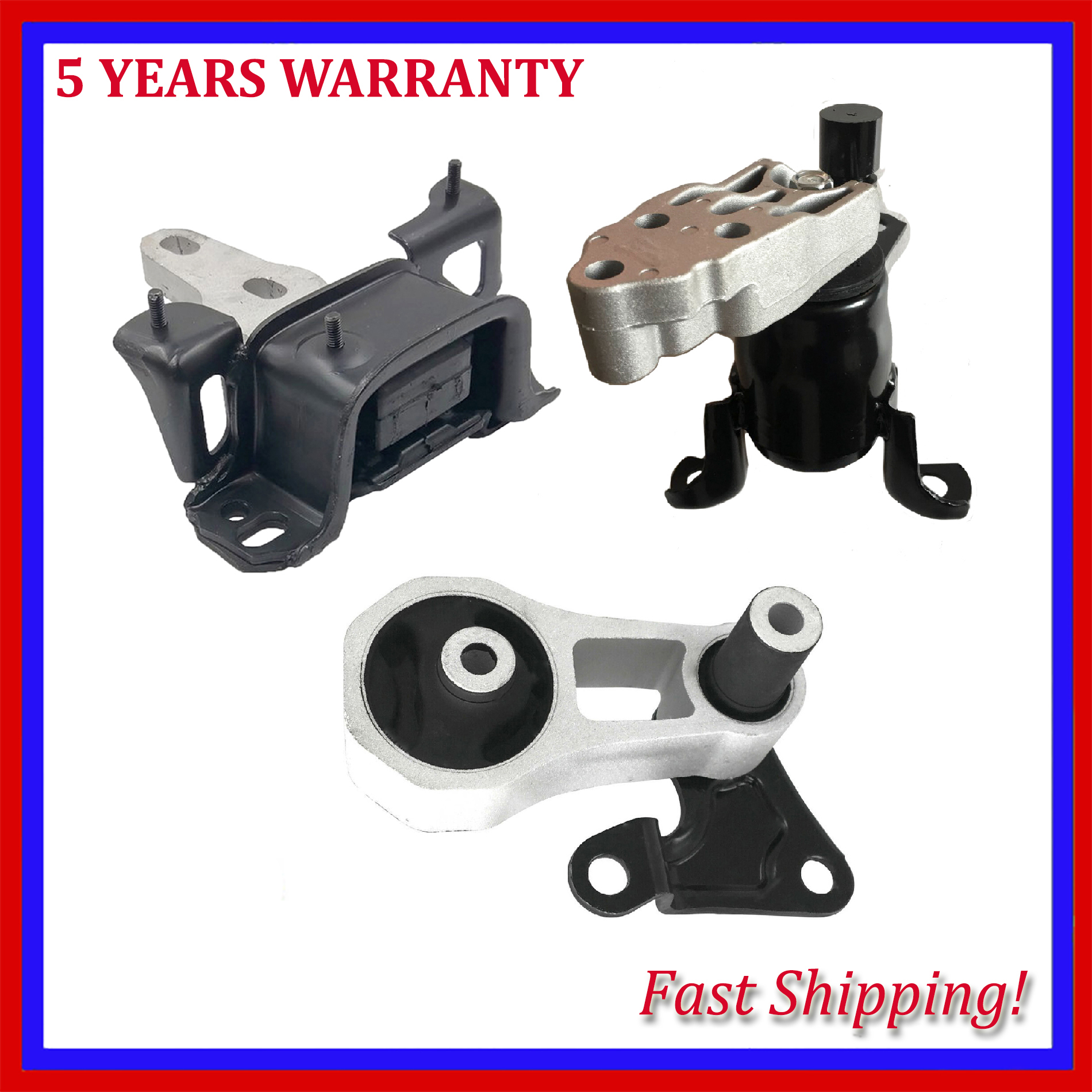 For Ford Fiesta 20112016 1.6L Engine Motor & Manual Transmission Mount