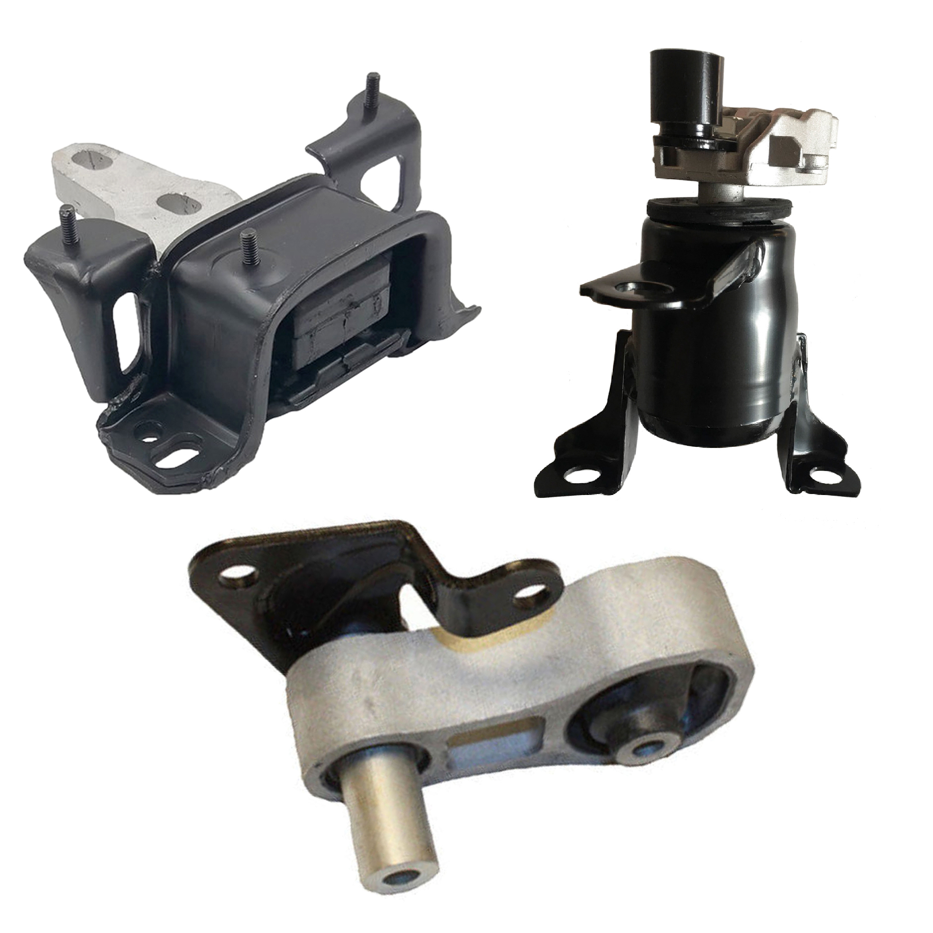 thumbnail image 2 of 3-Piece Engine & Transmission Mount Kit For Ford Fiesta 2011-2014 1.6L Automatic 2 of 3
