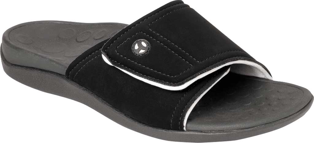 Vionic Kiwi Slide Sandal Unisex Slide Sandal with Concealed Orthotic Arch Support