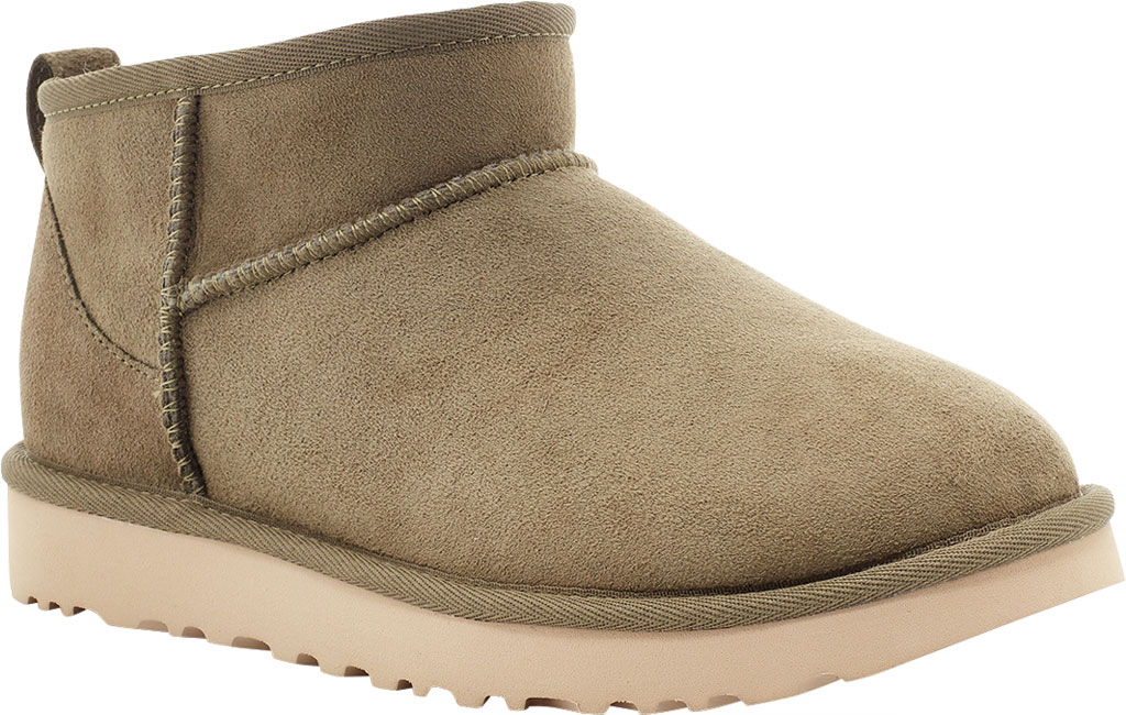 olive green mini uggs