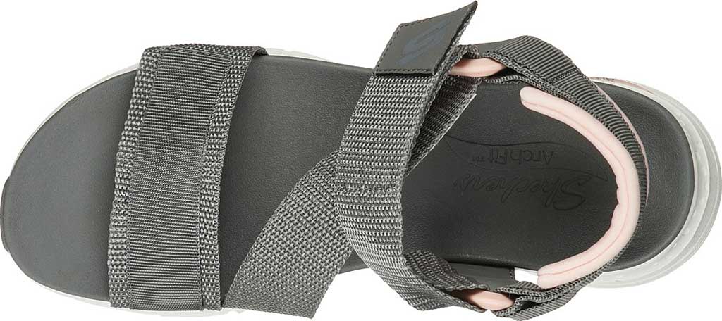 Women's Skechers Arch Fit Pop Retro Vegan Wedge Strappy Sandal | Shoes.com