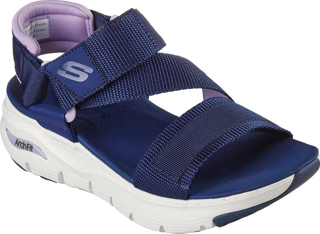 Women's Skechers Arch Fit Pop Retro Strappy Sandal | Shoes.com