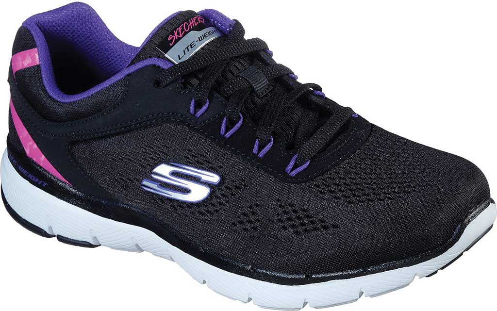 skechers flex appeal 3.0 grey pink