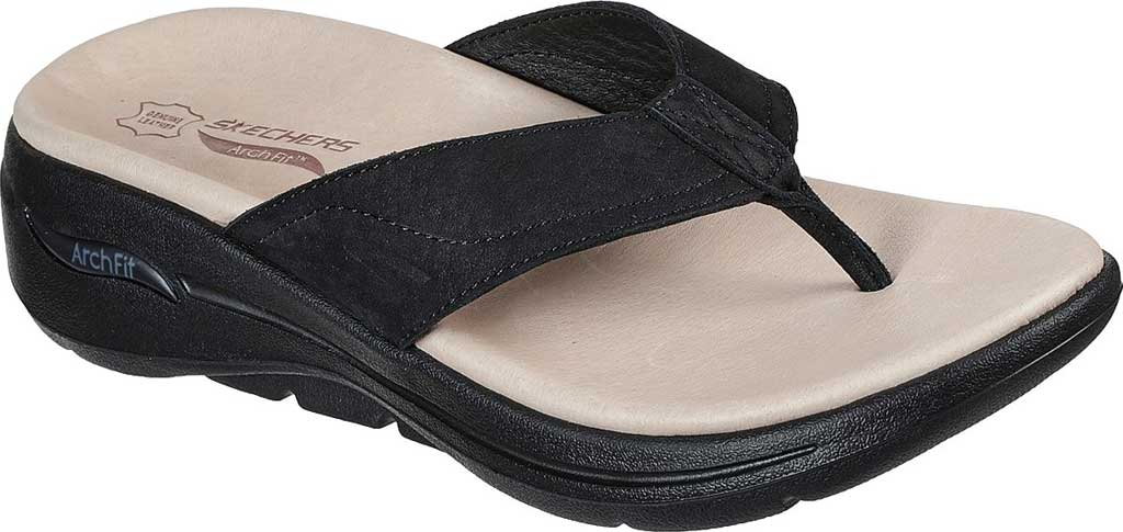 Women's Skechers GOwalk Arch Fit Five Stars Flip Flop | Shoes.com