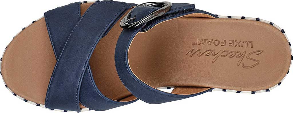 Women's Skechers Pier Ave Silly Love Vegan Wedge Slide | Shoes.com