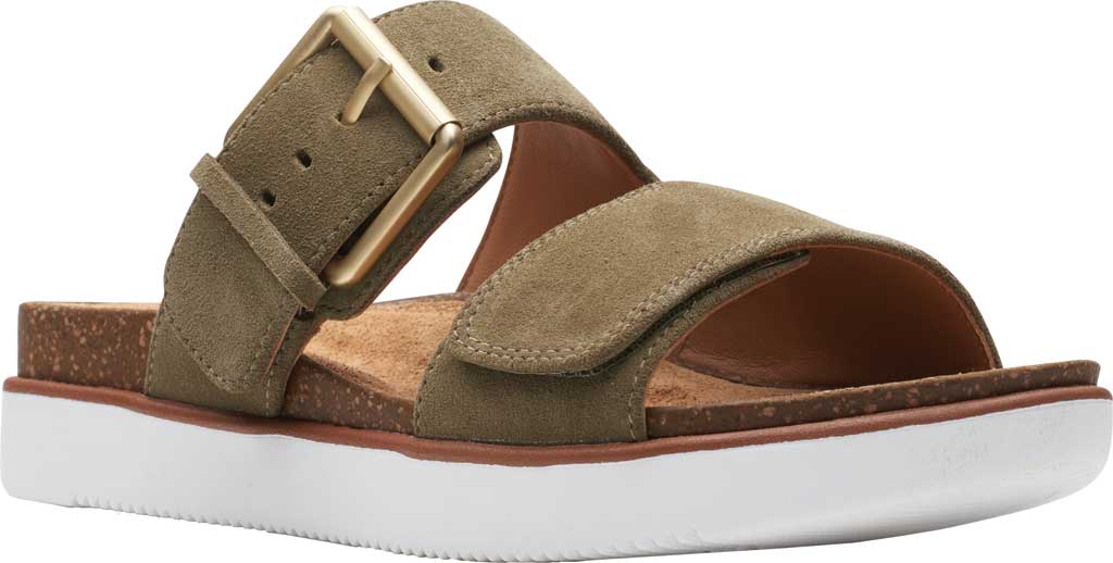 elayne ease olive suede