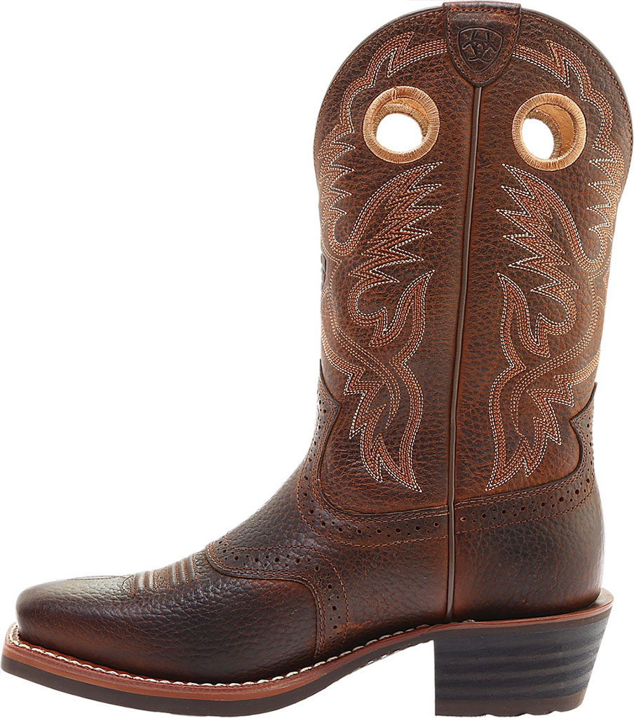 ariat roughstock square toe