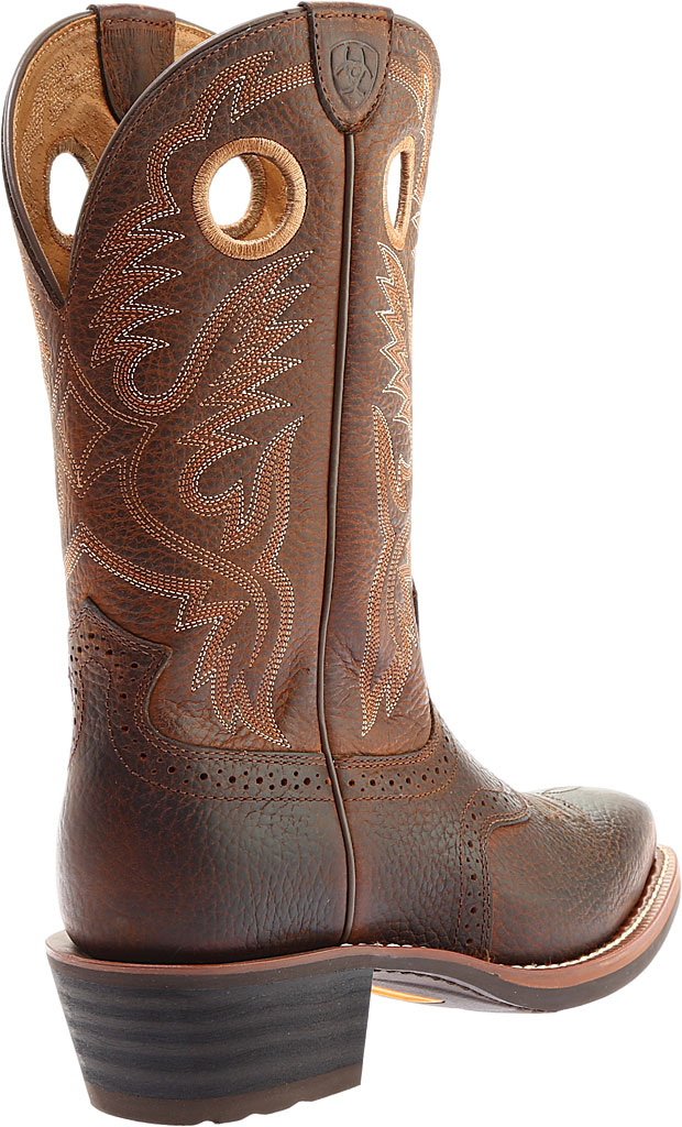 ariat roughstock square toe