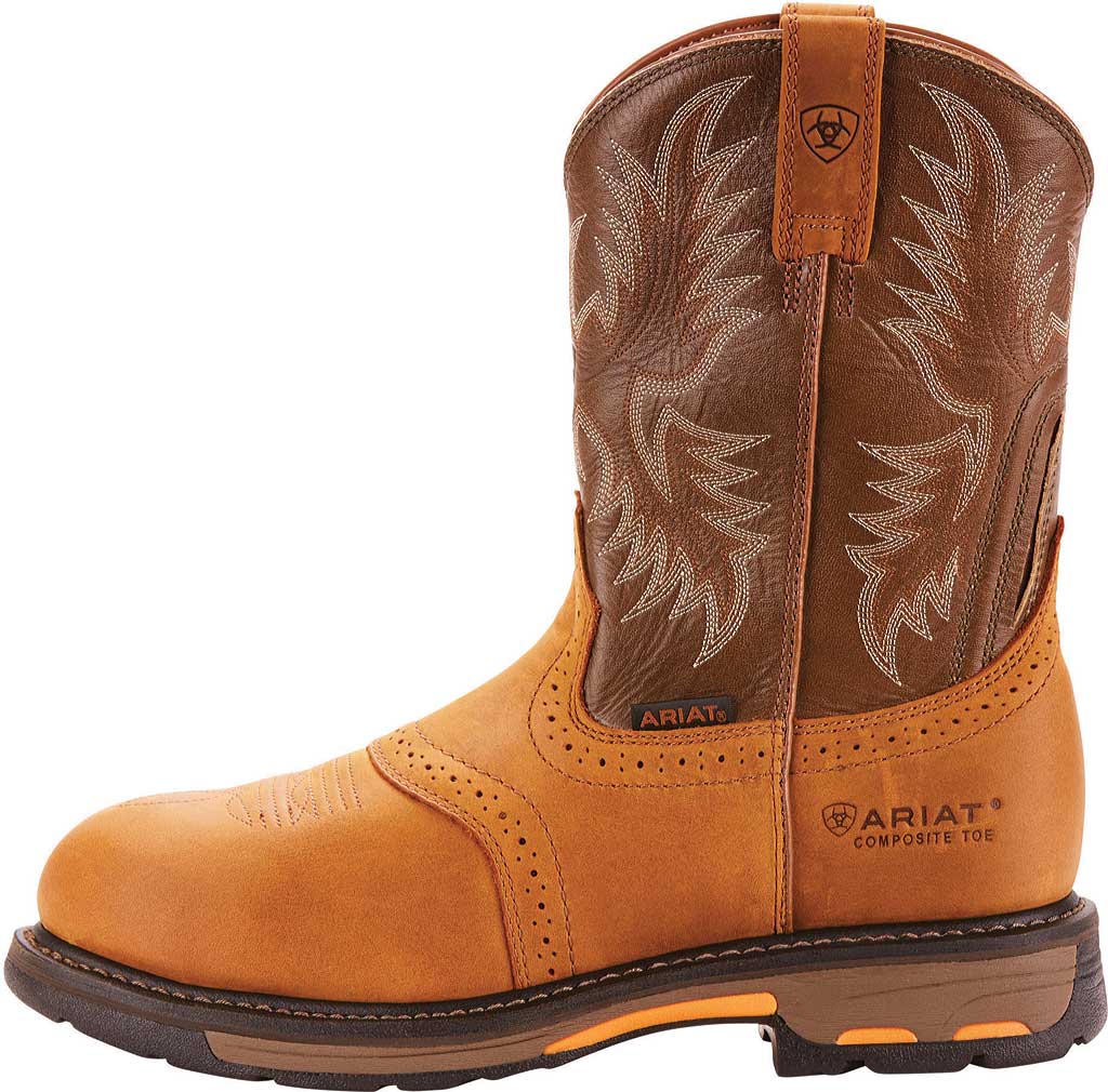ariat workhog pull on composite toe