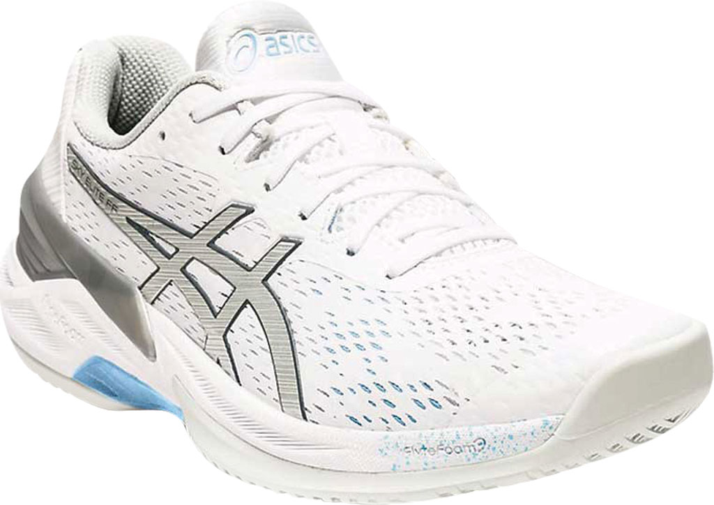asics women's sky elite flytefoam mid top volleyball shoes