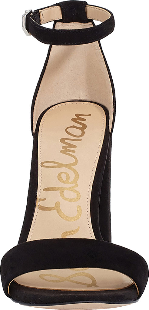 Sam Edelman Womens YARO Dress Sandal Black Suede Size 8 M US for sale online | eBay