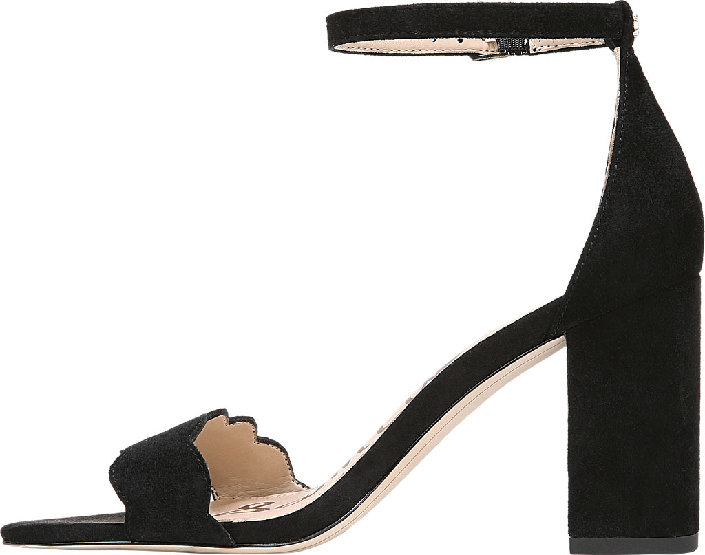 Sam Edelman Women's Odila Heeled Sandal Black Suede Size 7.5 Nxk2 for sale online | eBay