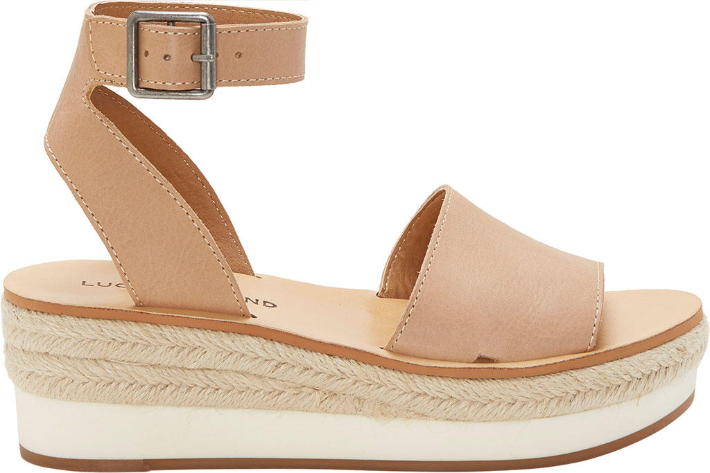 Women's Lucky Brand Joodith Ankle Strap Wedge Sandal | Shoes.com